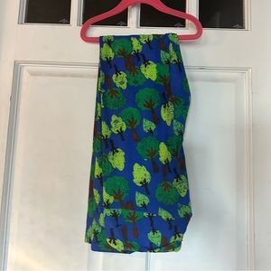 LuLaRoe TC Leggings - Trees